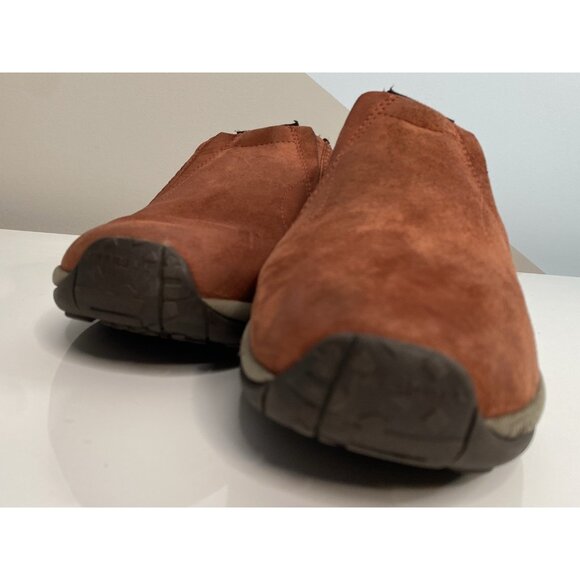 Merrell Sequoia Jungle Moc Rust Red Suede Hiking Pull On Womens 10 J02224 - Picture 5 of 16